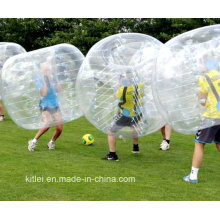 New Style Buying 0.8 Thickness TPU and PVC Adults Bubble Knocker Ball Soccer Half Color TPU Bubble Soccer Bubble Ball for Adults